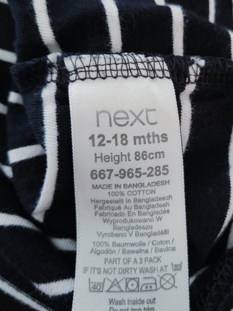 Tričko a šortky next, next,86