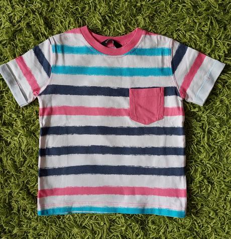 3 vzorované tričká vel. 92, 92