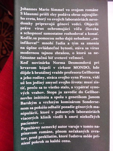 Kniha - aj klauni prinášajú slzy, 