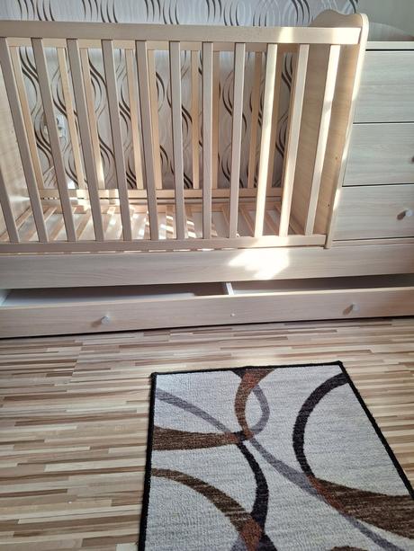 Rastúca postieľka, šírka (cm): 60,dĺžka (cm): 120