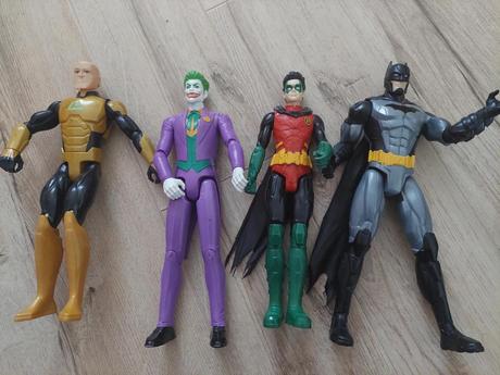 Batman( +maska) robin jocker lex luthor, 