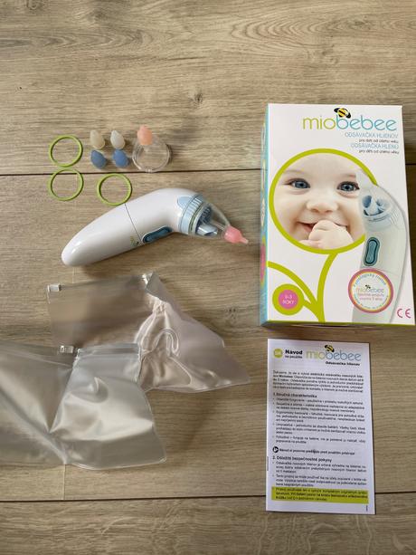 Elektrická odsávačka hlienov miobebee, 