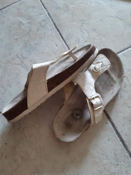 Zabky s korkovou podrazkou, 37