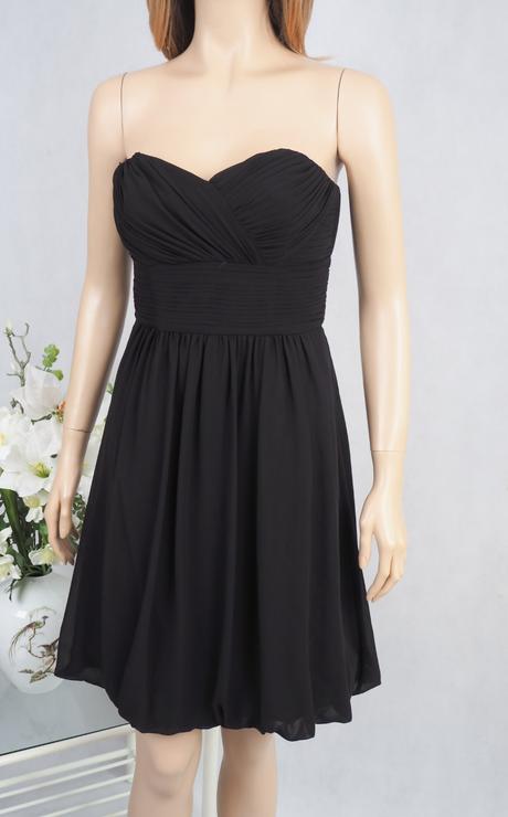 Luxusné čierne šaty montego, 38