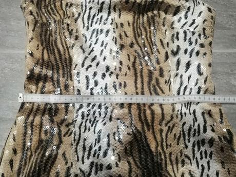 Luxus flitrové šaty billysabbado,zvierací vzor,vs, s