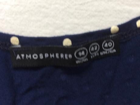 Atmosphere bodkované šaty vel.m, atmosphere,m