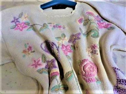 Bavlnený pulóver l/xl, l