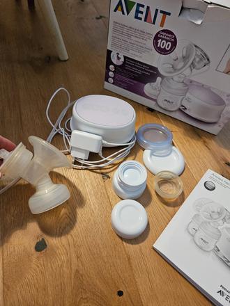 Elektricka odsavacka mlieka a prsnikove muslicky, 