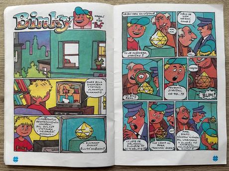 Komiks čtyřlístek 186 za 2eur,