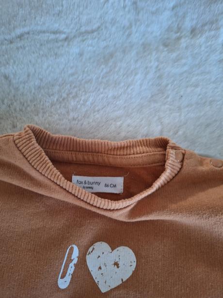 2 krat unisex mikina, fox & bunny,86