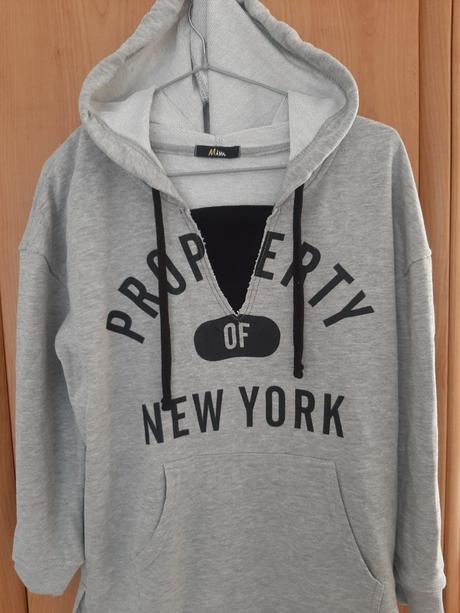 Sivá mikina mim velk. m., m