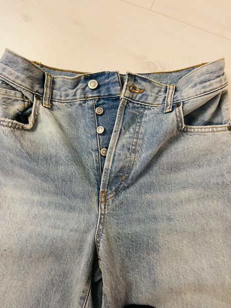 Trendy široké rifle, zara,s