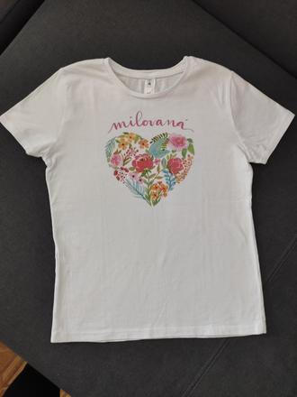 Bavlnene tricko milovana, xs