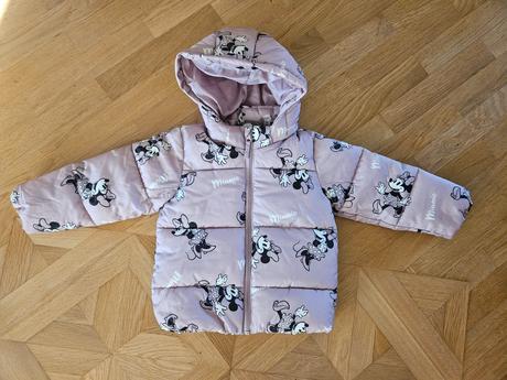 Zimná bunda minnie mouse h&m 104, h&m,104
