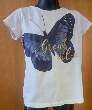 Tričko s motýľom, h&m,134
