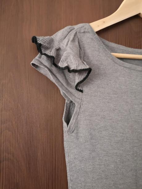 Upletove saty sivé, ovs,m