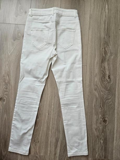 Biele riflove leginy calzedonia s, calzedonia,s