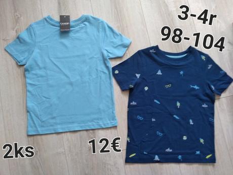 Detské veci z anglicka výpredaj ceny za 1/2, 104–116 / 122–134 / 68–80 / 86–98