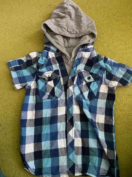 Tričko - košeľa, dopodopo,122