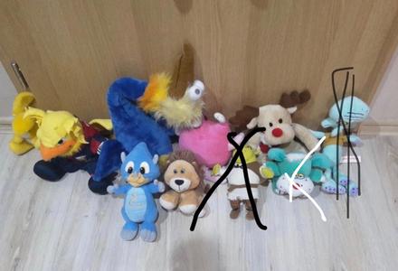 Plysaky dracik a ine,