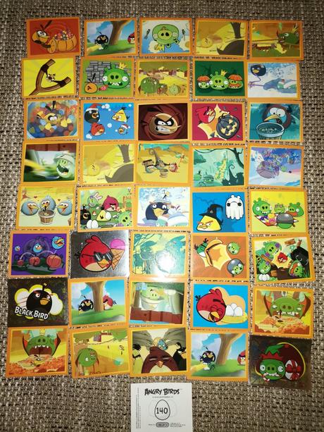 Samolepky angry birds, 