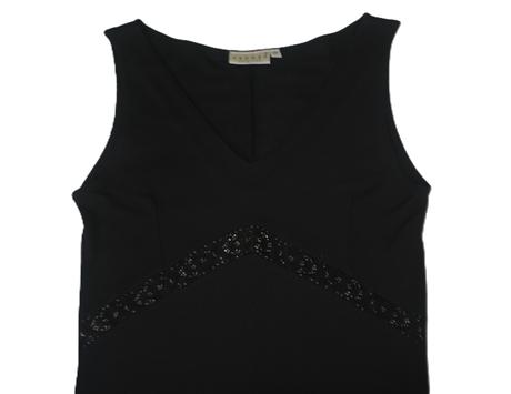 Hennes, malé čierne šaty veľ.36, h&m,36