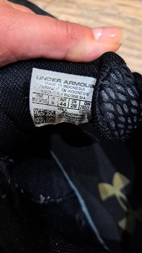 Vyššie tenisky, under armour,44