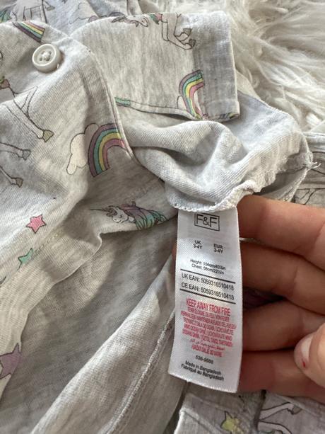 Krátke pyzamko jednorožci, f&f,104