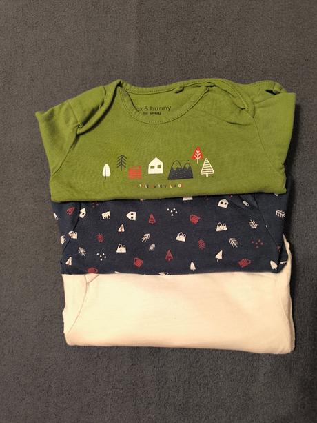 Body z dlhým rukávom, fox & bunny,62