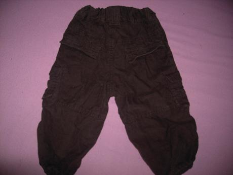 Nohavice mensestrove podsite, h&m,80