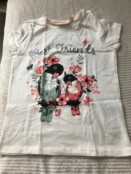 Lahucke letne nohavice a tricko 110/116, kappahl,110