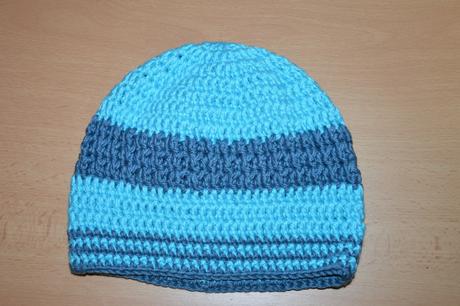 Háčkovaná čiapočka s kvetom, 50 - 158