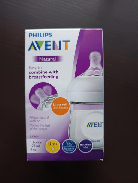 Dojčenská fľaša, avent