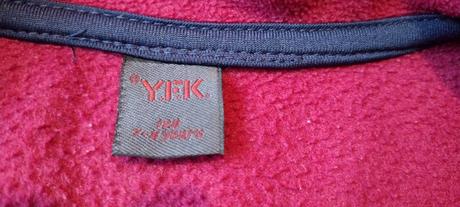 Fleece bunda y.f.k., 128