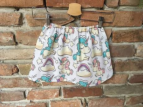 Handmade sukňa unicorn, 80
