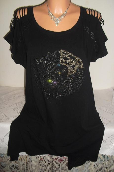 Versace tunika asymetricka, versace,l