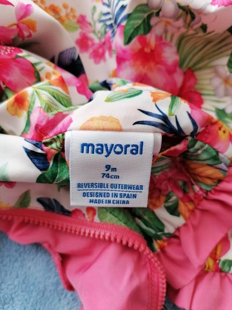 Obojstranná sustiakova bundička, mayoral,74