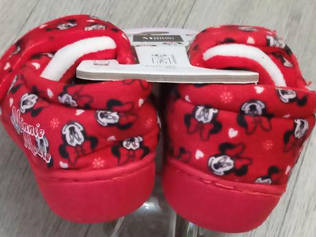 Mäkké teplé papučky disney minnie mouse veľ. 22, primark,22