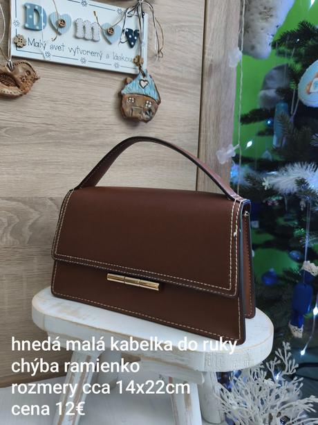 Malá hnedá kabelka, h&m