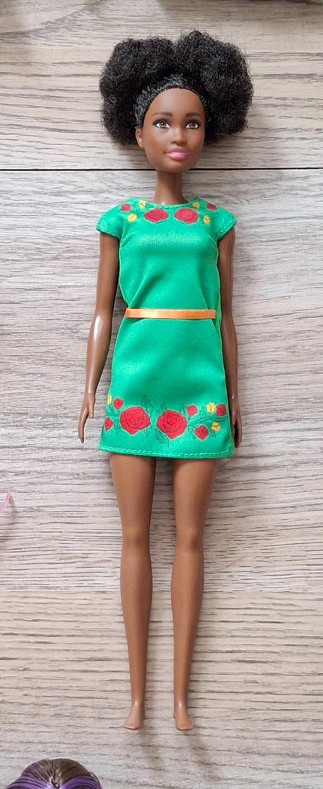 Nehrané bábiky barbie mattel extra,černošky,ohybné,
