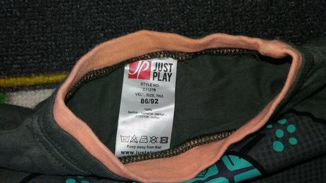 Tričko, just play,86
