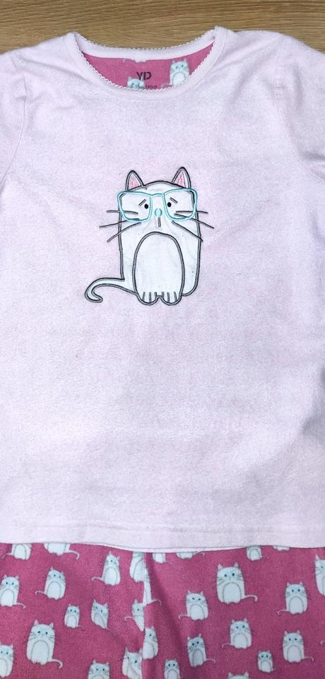 Teple pyzamko s macickou, primark,140