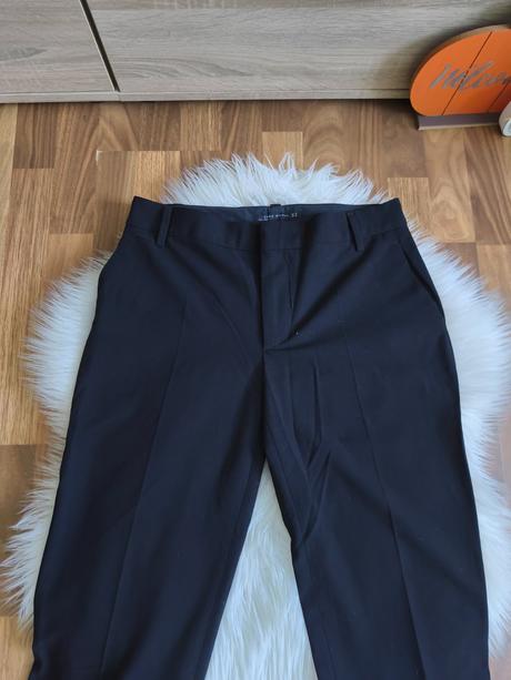 Dámske nadčasové čierne nohavice zara, zara,40
