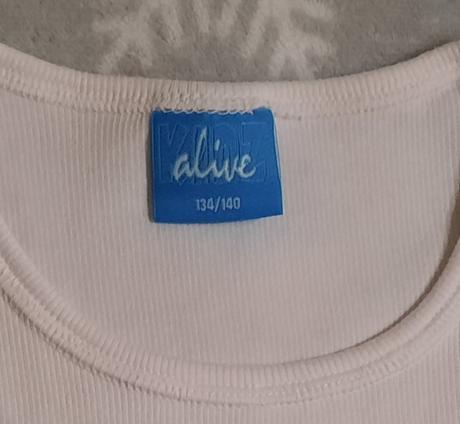 Nátelník+ tričko grátis, alive,134