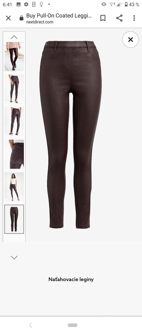 Next bordove legíny, next,40