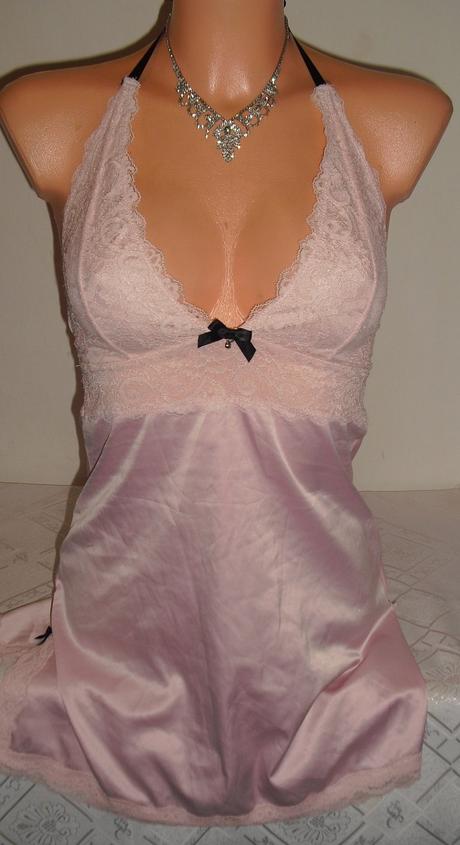 Satenova romanticka kosielka, xs