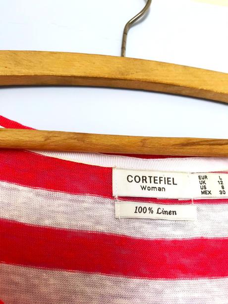 Ľanové over size tričko l/xl, xl