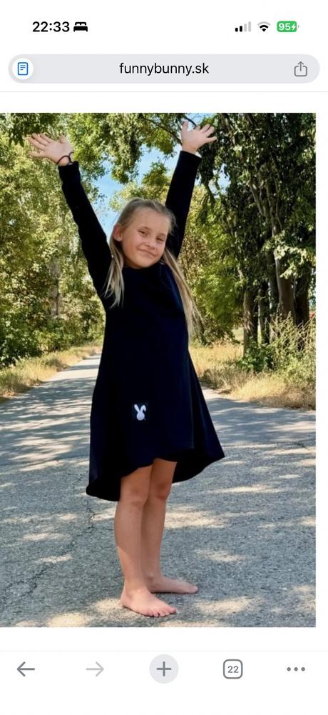 Funny bunny španielske šatky 7/8, funny bunny,140