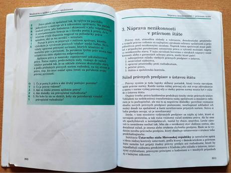Predám učebnicu - základy práva, 