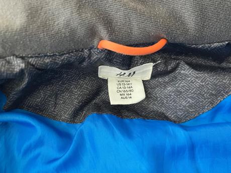 Zateplená vesta, h&m,170